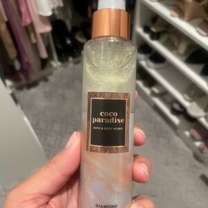 Bath & Body Works Coco Paradise Diamond Shimmer Mist Brand New 🥥